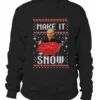 Star Trek Next Picard Make It Snow Ugly Sweater Christmas