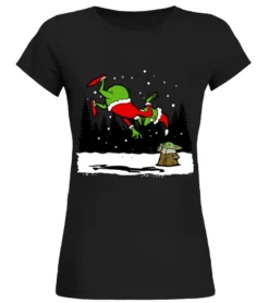 Baby Yoda Grinch - Steal Christmas, You Will Not!