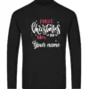 CUSTOM SHIRT FIRST CHRISTMAS AS MRS