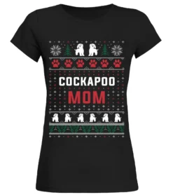 Cockapoo Mom Christmas Sweater
