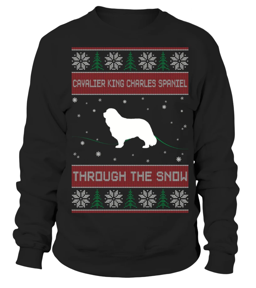 Cavalier King Charles Spaniel Mom Christmas Sweater