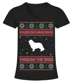 Cavalier King Charles Spaniel Mom Christmas Sweater