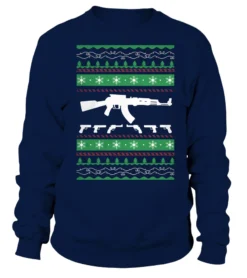 AK-47 Ugly Christmas Sweaters