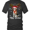 Merry Woofmas Beagle Reindeer Christmas Dog