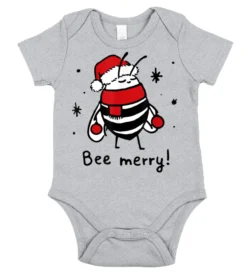 Bee Merry Shirt Funny Christmas Gifts Bee Merry Lover T-Shirt