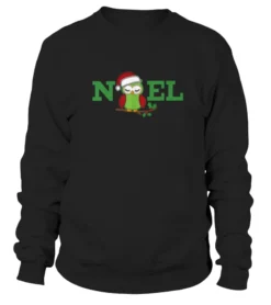 Best NOEL! Fun Owl Christmas Shirt Front Shirt