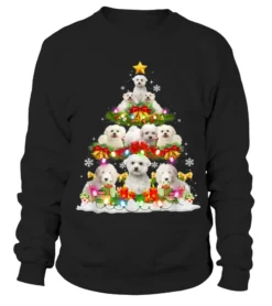 Bichon Frise Tree Christmas