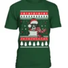 Border Collie Ugly Christmas Sweater