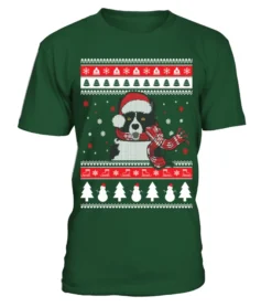 Border Collie Ugly Christmas Sweater