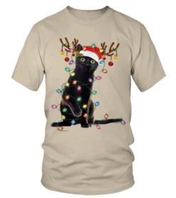 CAT TEE FOR CHRISTMAS