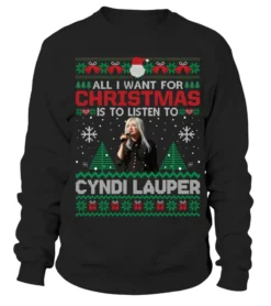 ALL I WANT FOR CHRISTMAS IS TO LISTEN TO CYNDI LAUPER