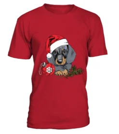 CHRISTMAS DACHSHUND