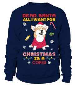 Corgi Christmas Sweatshirt