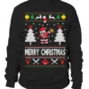 CHRISTMAS SOFTBALL SWEATSHIRT