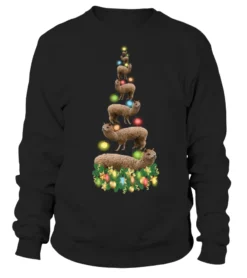 CHRISTMAS TEES FOR ALPACA LOVERS