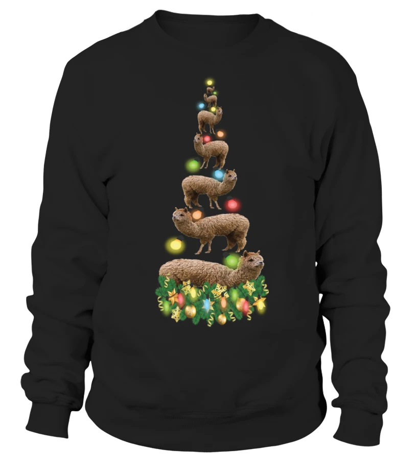 CHRISTMAS TEES FOR ALPACA LOVERS
