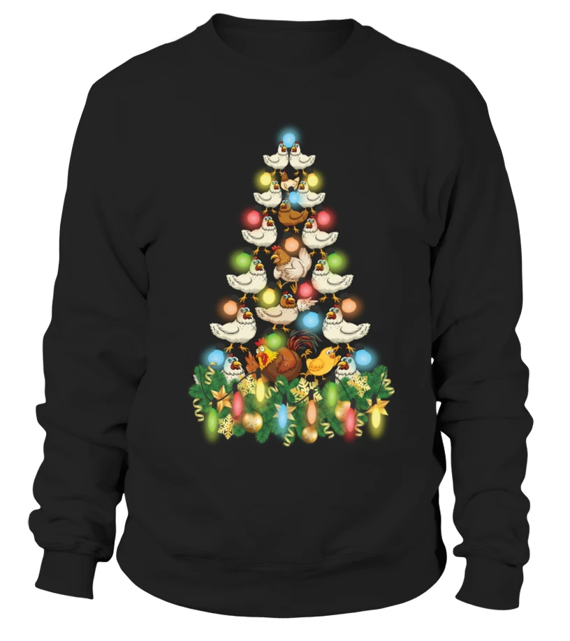 CHRISTMAS TEES FOR CHICKEN LOVER