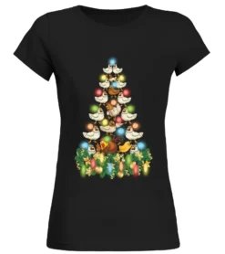 CHRISTMAS TEES FOR CHICKEN LOVER