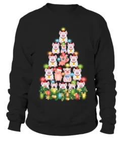 CHRISTMAS TEES FOR PIG LOVER
