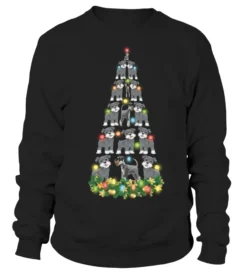 CHRISTMAS TEES FOR SCHNAUZER LOVER