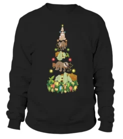 CHRISTMAS TEES FOR SLOTH LOVERS