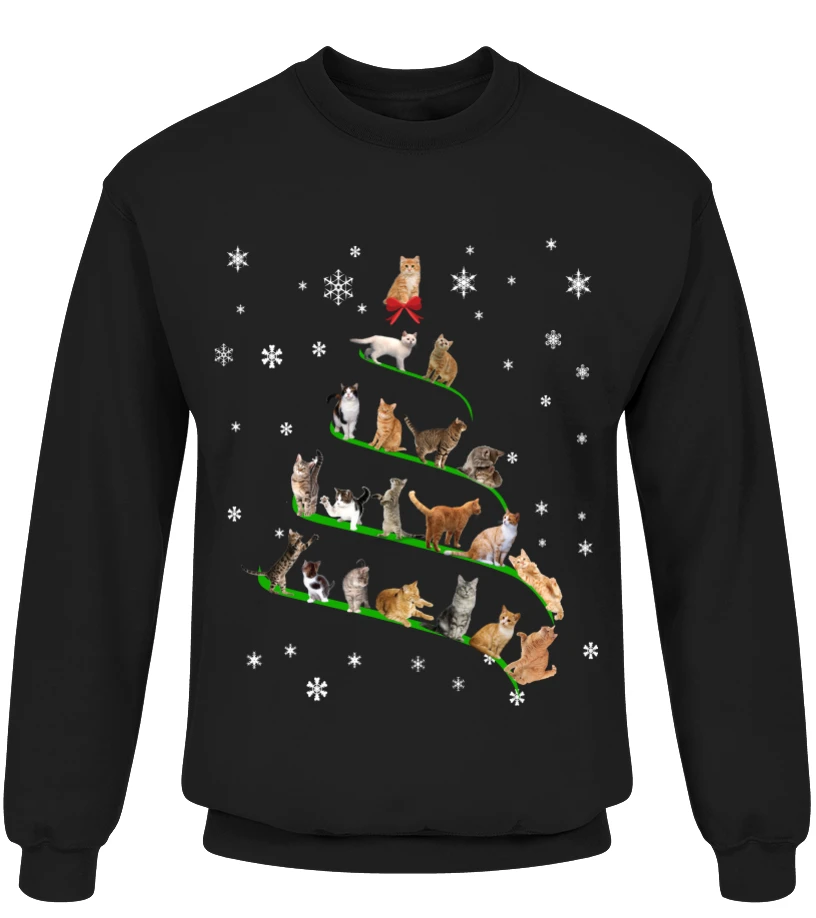 Christmas Tree Cats B