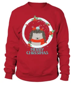 Merry Christmas Hedgehogs