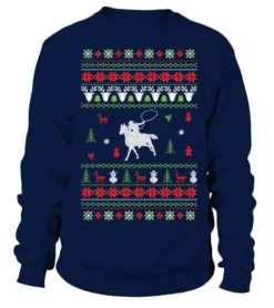 Cowboy Christmas Jumper