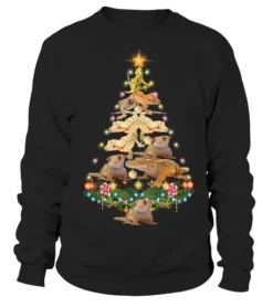 Christmas T-Shirts For Crested Gecko Lovers