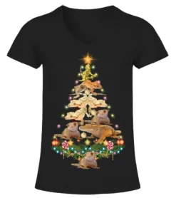 Christmas T-Shirts For Crested Gecko Lovers