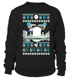 GOKU & VEGETA DAB UGLY CHRISTMAS SWEATER