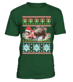 Ferret Ugly Christmas Sweater