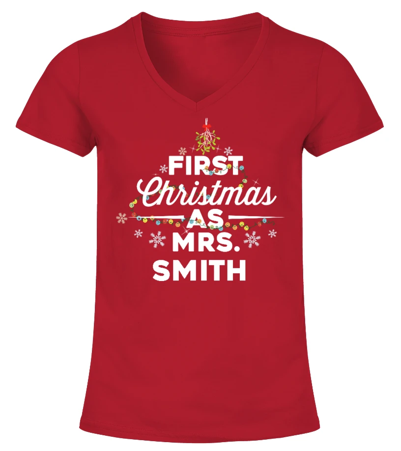 First Christmas As Mrs. (CUSTOM)