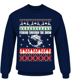 Fishing Ugly Christmas Sweater