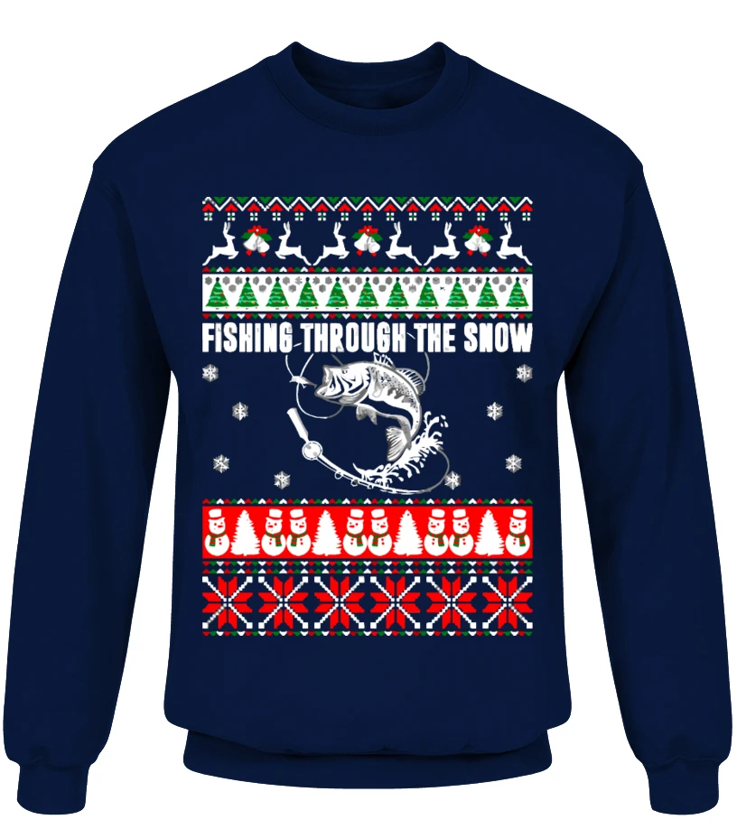 Fishing Ugly Christmas Sweater