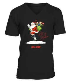 Full Send By Nelk Boys Store Merch Let It Snow Christmas 2022 T Shirt