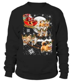 Funny Reindeer CORGI Xmas Christmas Dog Lovers Gift