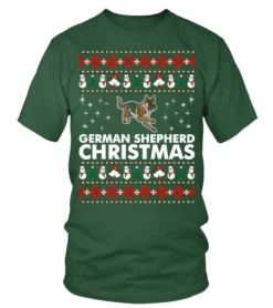 German Shepherd Christmas Sweater