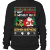 GERMAN SHEPHERD UGLY CHRISTMAS SWEATER T