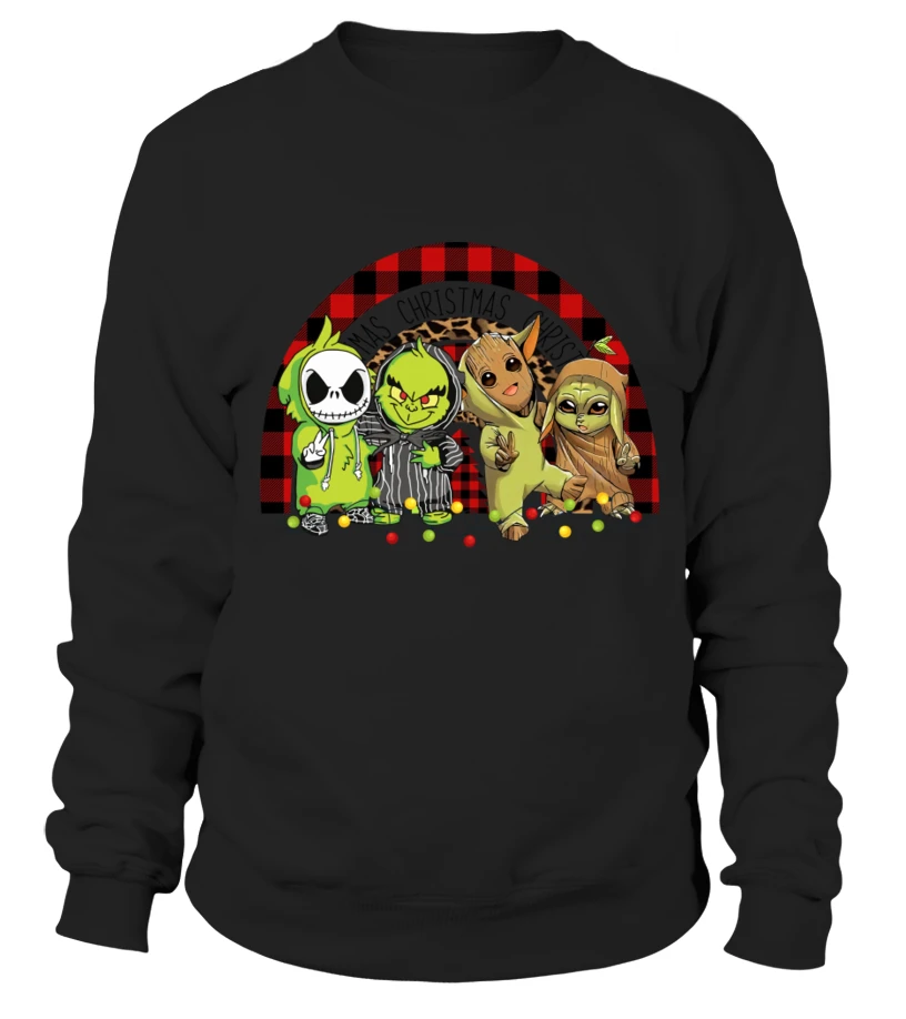 Grinch Jack Groot Baby Yoda Friends Christmas