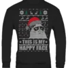 Grumpy Gift Grupmy Cat Christmas Sweater