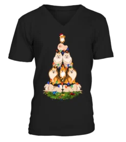POMERANIAN CHRISTMAS T-SHIRT