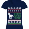 HORSES CHRISTMAS JUMPER