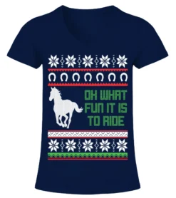 HORSES CHRISTMAS JUMPER