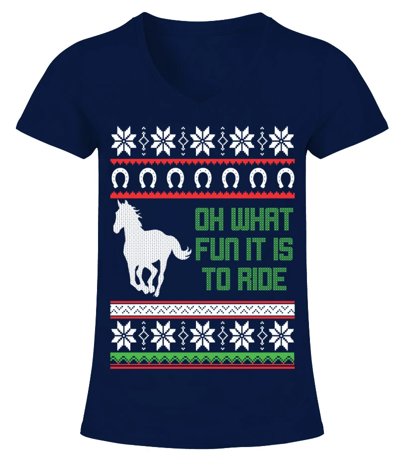HORSES CHRISTMAS JUMPER