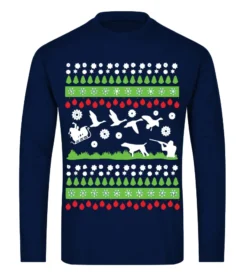 Hunting Duck Ugly Christmas Sweater
