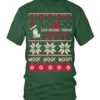 Jack Russell Terrier Christmas Woof Woof Shirt