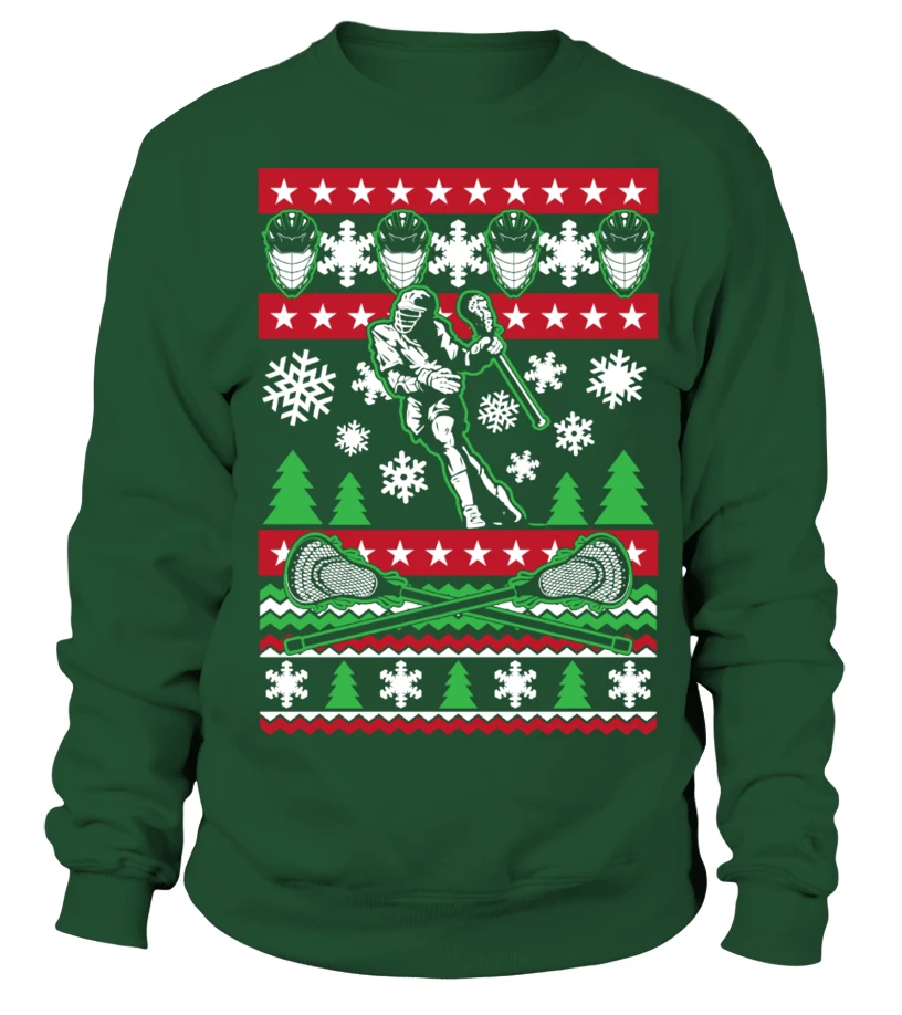 Lacrosse Christmas Sweater