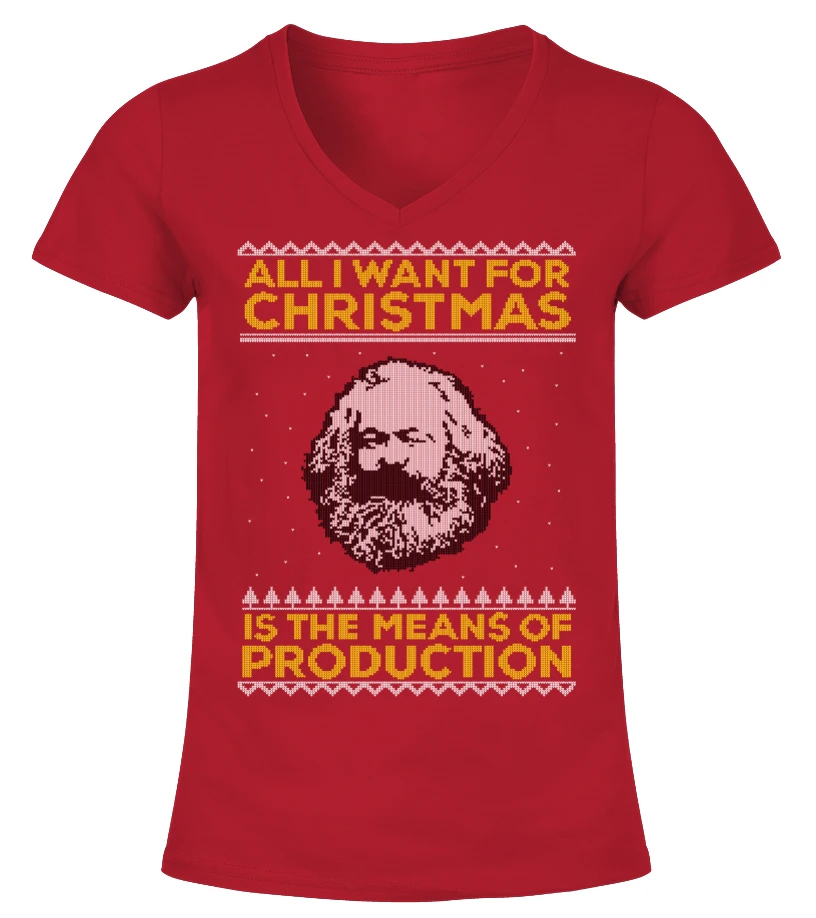 Karl Marx - Ugly Christmas Sweater V2