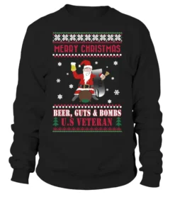 Merry Christmas U.S Veteran T-shirt